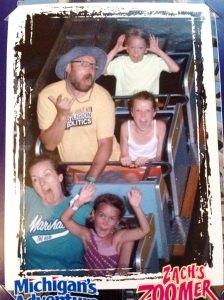 SPOILER ALERT: My family and I TOTALLY get into Wonderland…. Notice my "Ask me about my Religion & Politics T-Shirt.